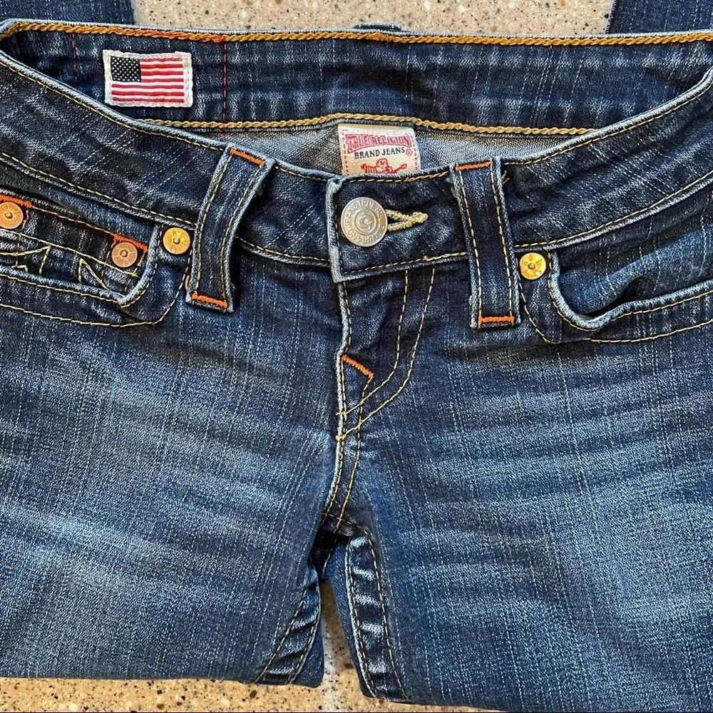 TRUE RELIGION Stella Skinny Jean SZ 23 - Picture 3 of 14